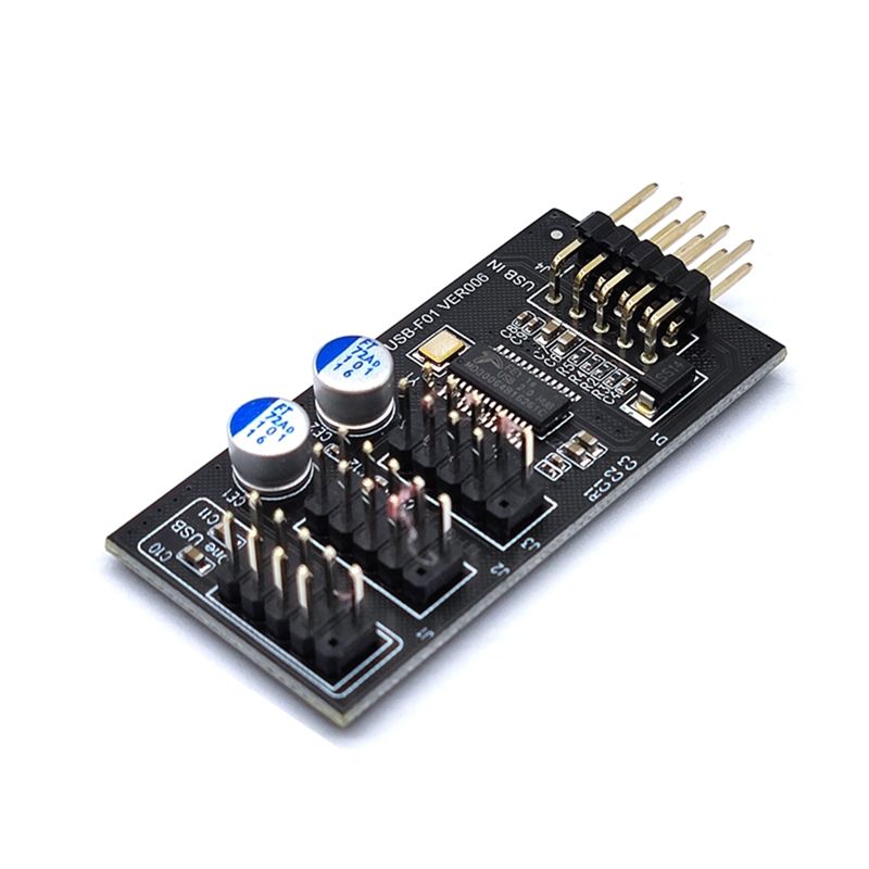 Usb Hub - ABQX 9-контактный USB-концентратор, USB-разветвитель 1 на
