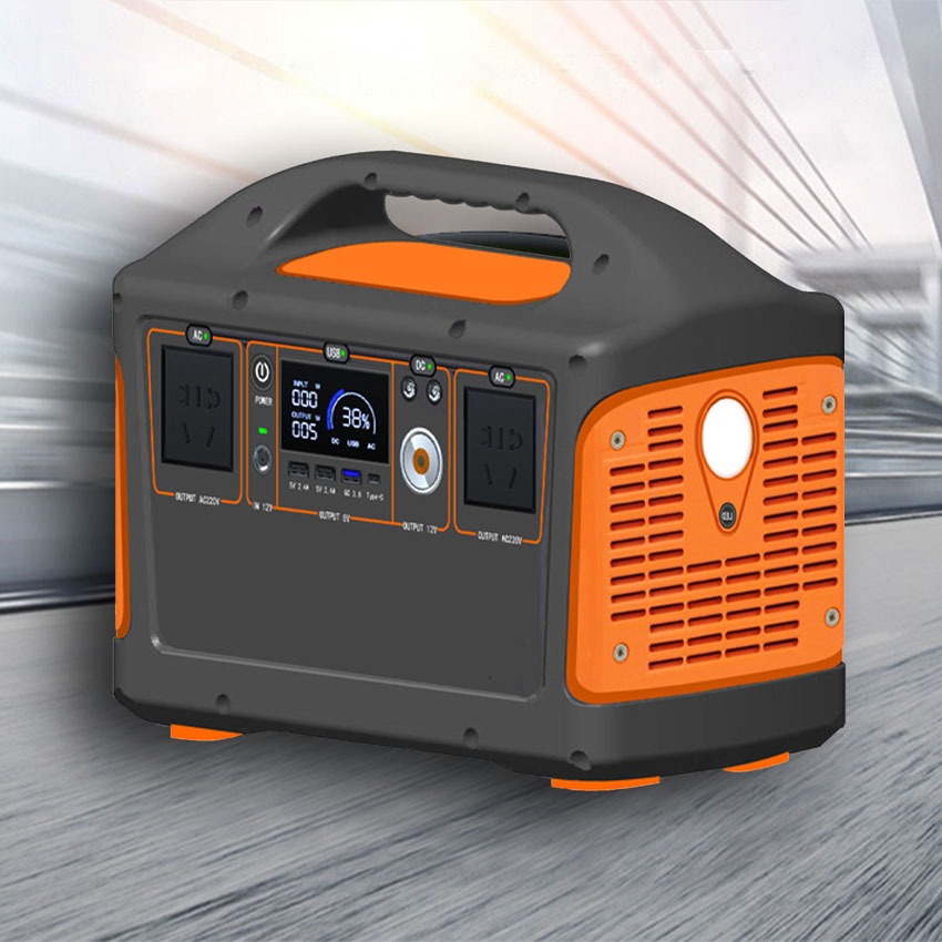 Power Bank - Портативная многофункциональная энергобанка 600W с литий-железо-фосфатным