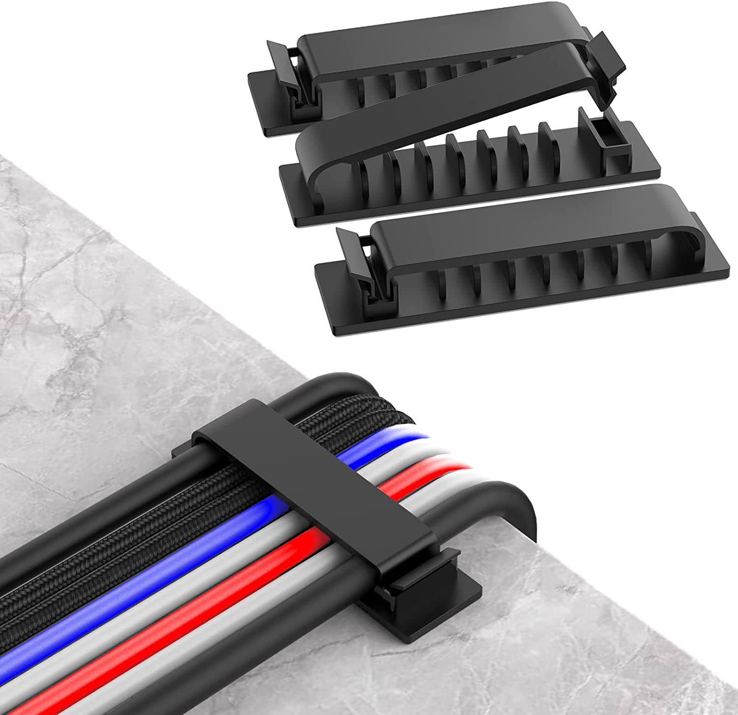 Cable Organizer - Органайзер для кабелей, держатель для проводов,