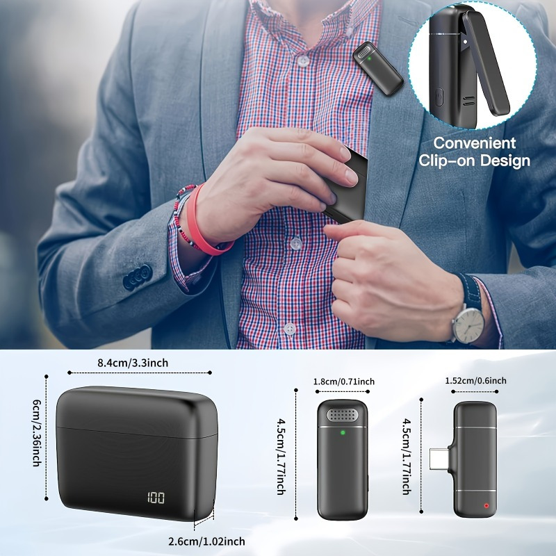 Беспроводной петличный микрофо – обзор и цена Usb Charger