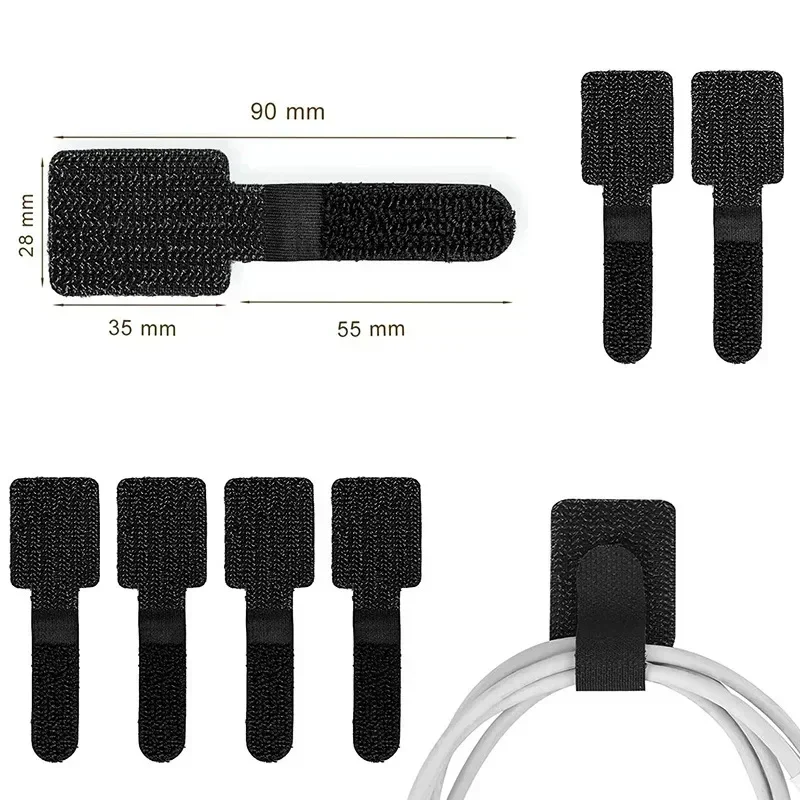 Новые многоразовые кабельные с – обзор и цена Cable Organizer