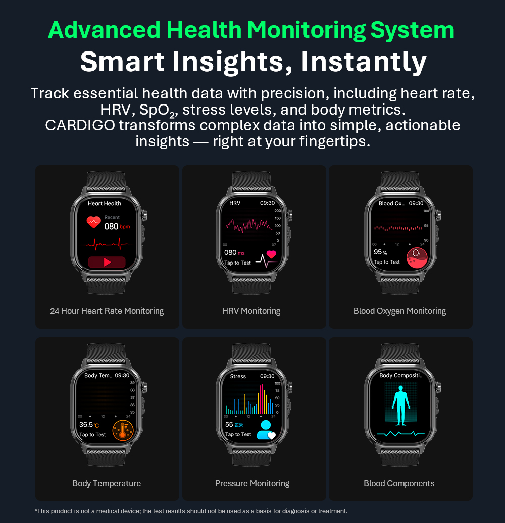 Умные часы VALDUS CARDIGO для  – обзор и цена Smart Watch