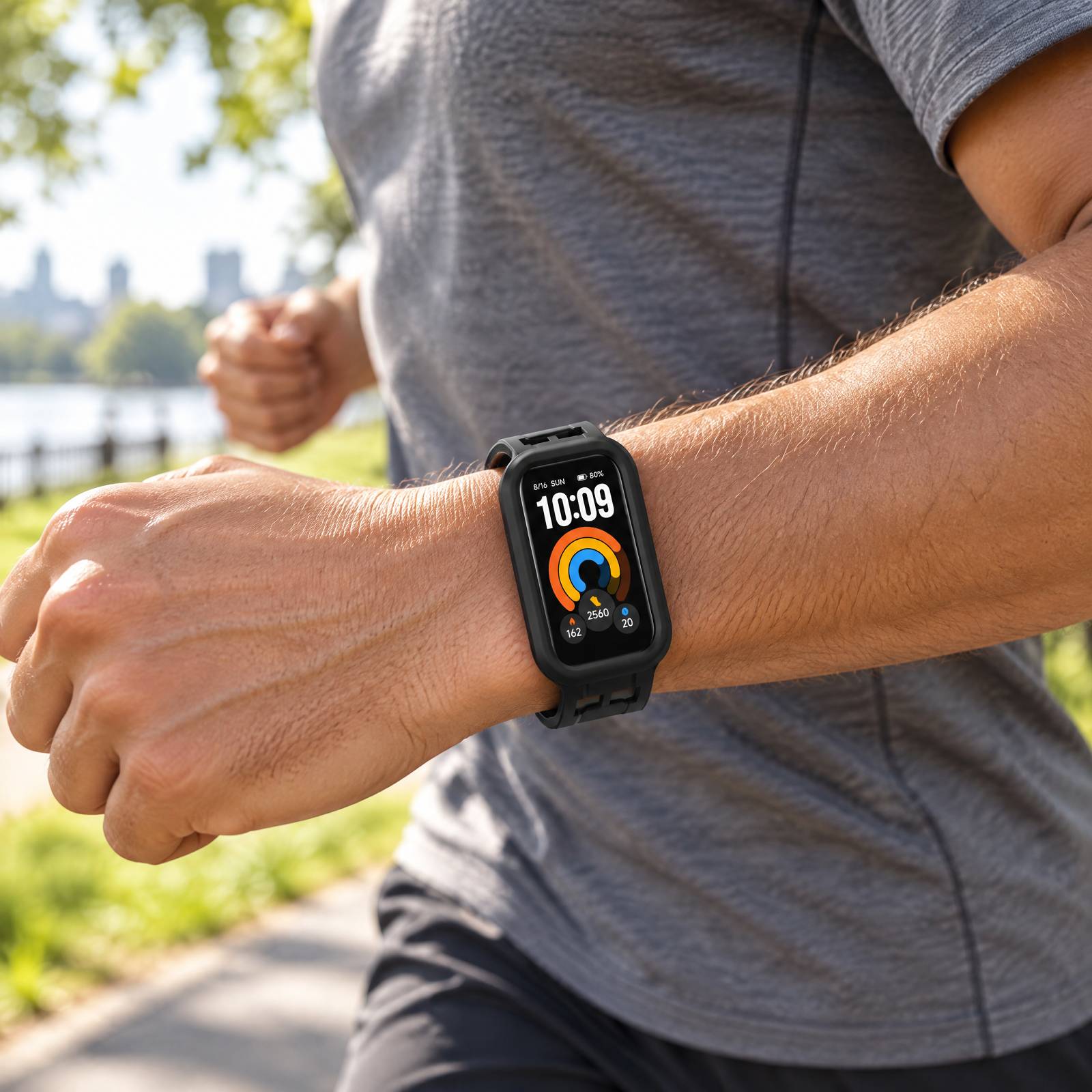 Тонкий съемный корпус из полик – обзор и цена Smart Watch